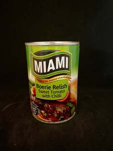 Spreads Relish: Miami Boerie Relish - Chilli 450g