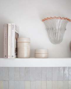 Ceramics: CERAMIC STASH JAR - SMALL