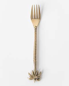 Brass: BRASS PALM FORK - LARGE