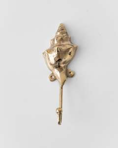 Brass: BRASS SHELL WALL HOOK