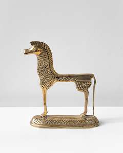 Brass: BRASS EGYPTIAN HORSE