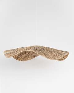Lighting 1: WABI RAFFIA LIGHTSHADE LARGE