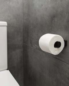 Build Toilet Roll Holders: FOLD TOILET ROLL HOLDER BLACK