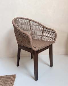 All: WOVEN DINING CHAIR - LAST ONE