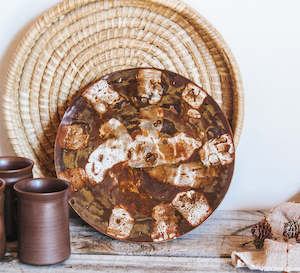 Pottery Serving Plate
