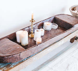 Christmas Table: Large Tribal Ceremonial Vessel