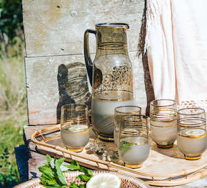 Vintage Jug & Glasses