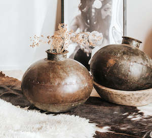 Original Indian Iron Pot