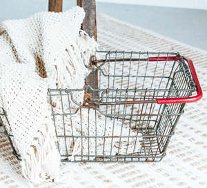 Accessories: Vintage Wire Basket