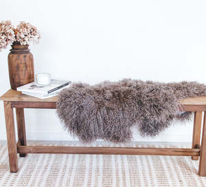 Tibetan Sheepskin Portabello - NEW