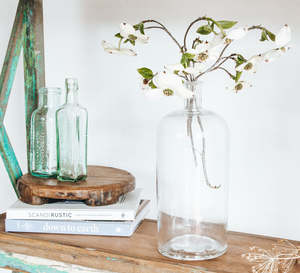 Gift Ideas: Large Vintage Glass Bottle