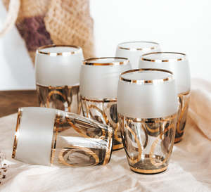 Gifts Under 100: Vintage Glasses - Set of 6