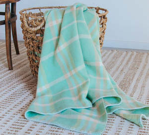 Autumn: Vintage NZ Wool Blanket
