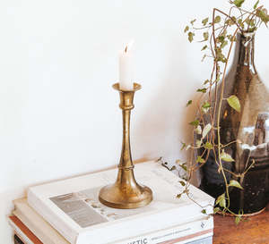 Brass Vintage Candleholder