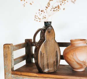 Nz: Vintage Studio Pottery Vase