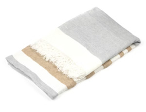 Throws: Ash Stripe 110x180 Throw