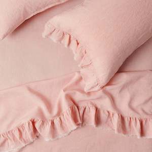 Sheet Sets: Floss Ruffle Flat Sheet