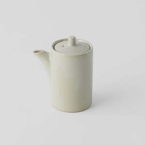 Ceramics: White Soy Sauce Pot