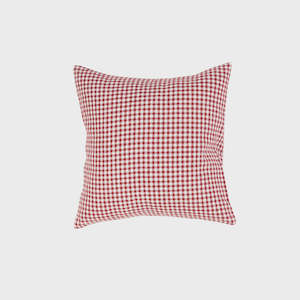 Mulberry Gingham Cushion Cover 50x50