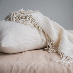 Cushion Covers 1: Cocoon Cushion Cover - Whipped Cream