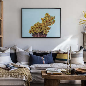 Our Sale: Loose Cover Sofa With Chaise - Natural or Grey