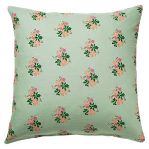 Sage Clare: Neve Linen Euro Pillowcase Set - Sage