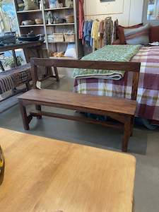Furniture: Original Wooden Bench - Small