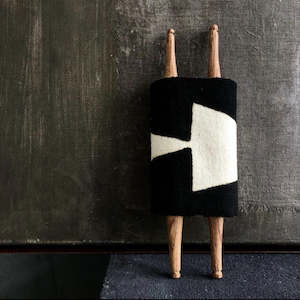 New Arrivals: Textile Totem - Intention Black / White
