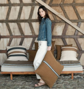 Libeco: Miles Cushion Cover - Oak