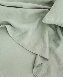 Sheet Sets: Linen Flat Sheets - Cultiver