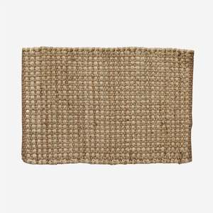 Jute Doormat - Waffle Weave - Natural and Ivory