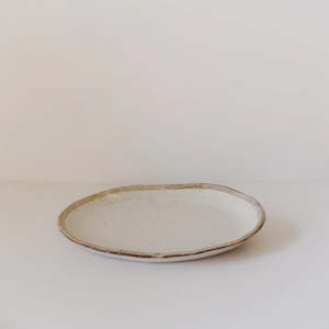 Flax Large Oval Plate