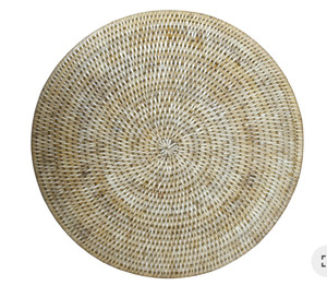 Round Natural Rattan Placemat
