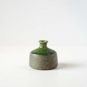 Green Round Vase