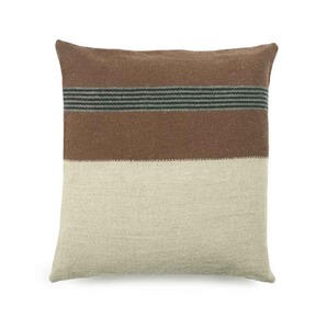 Homewares: Sienna Brown Belgian Cushion Cover
