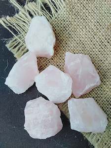 Raw Rose Quartz
