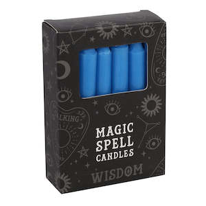 Candles: Magic Spell - Dark Blue Wisdom Spell Candle