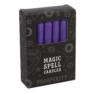 Candles: Magic Spell -  Purple Prosperity Spell Candle