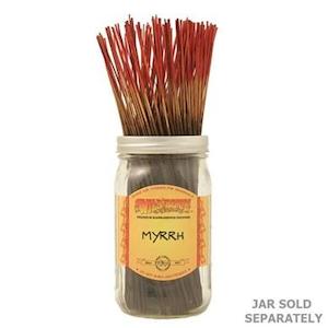 Wildberry Shorties: Wild berry Myrrh 11 inch Incense