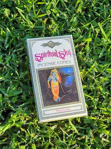Spiritual Sky Incense: Spiritual Sky Blue Lotus - cones