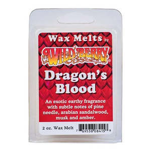 Incense: Wild berry Dragons Blood Wax Melts