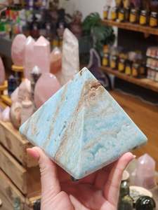 One Of A Kind Finds: Aragonite Pyramid