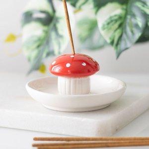 Homeware Incense Burners: Mushroom Incense Stick Holder