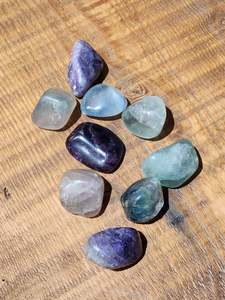 Tumbles: Rainbow Fluorite Tumble