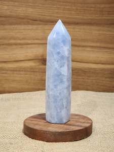 Blue Calcite Tower "Michelle"