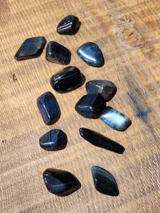 Blue Tigers Eye Tumble