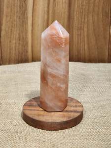 One Of A Kind Finds: Fire Quartz Tower "Damian"