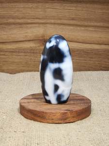 Grounding Strength: Orca Agate Freeform "Athena"