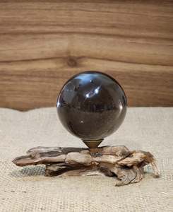 Strength Protection: Smokey Quartz Sphere "Brendon"