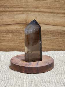 A Grade Smokey Inclusion Quartz Tower "Noemi"